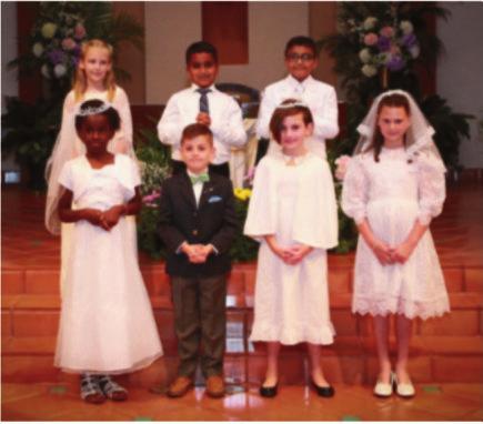Religious Educa on Sacramental Prepara on Separate prepara on programs are offered for First Reconcilia on and First Holy Communion, and Confirma on.