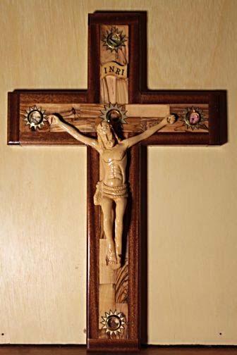 This crucifix was donated to Council 9884