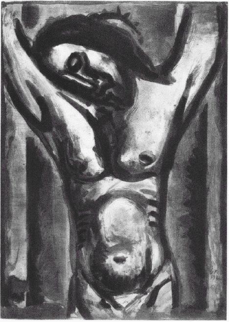 Service of Tenebrae Good Friday April 3, 2015 Seven-thirty in the evening Bridging Faith and Learning Jesus will be in agony until the end of the world..., by Georges Rouault, c. 1920s.