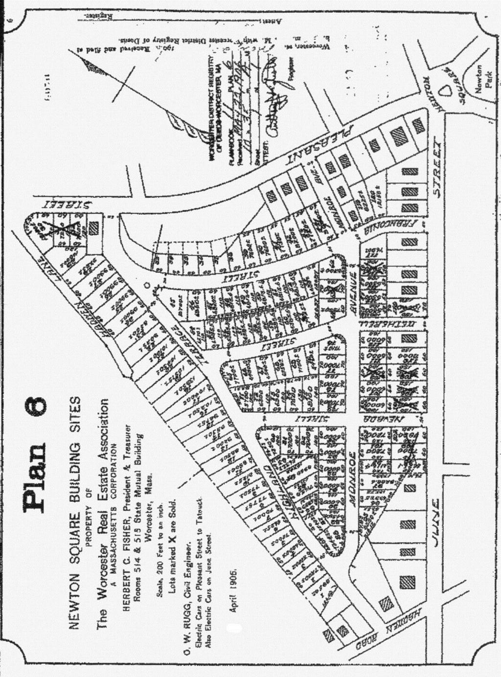 Supplement 2-J Plan of Newton Square Worcester Real Estate Associates,