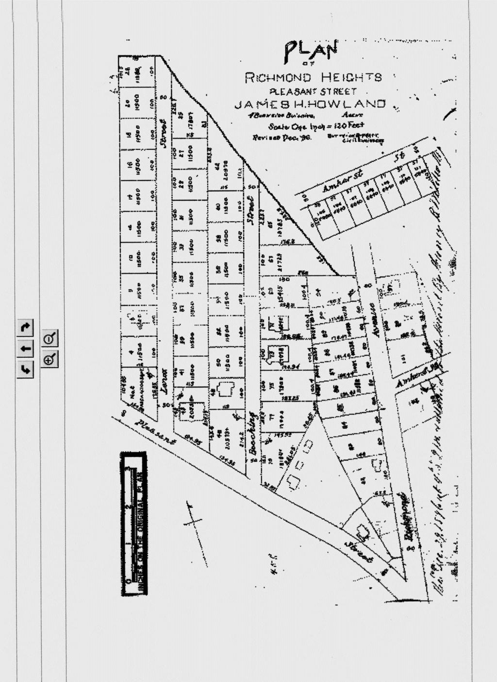Subdivision Plan: Richmond Heights (revised) James H.