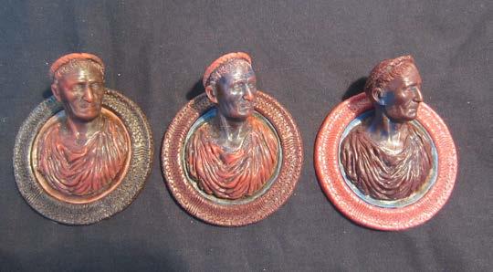 I finished three wax models which are differ