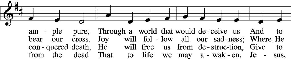 Opening Hymn Let