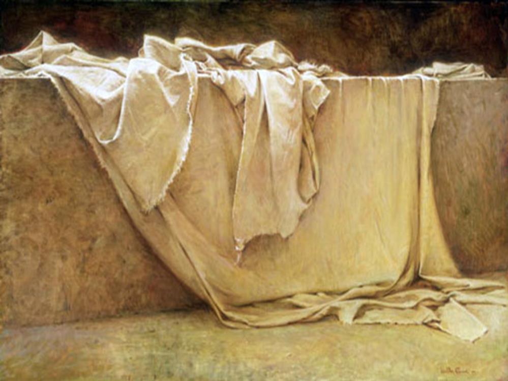 When John saw the grave linens from Jesus s body; we are told he believed. John goes straight form bereft to belief.
