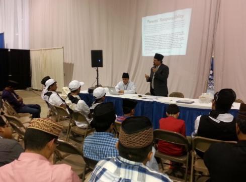 Waqfe Nau Newsletter USA Page 13 Jamia Ahmadiyya Admission Test: Tests for Jamia admission applicants were organized at Scranton room on Friday, August 15 by the National Waqfe Nau Department and