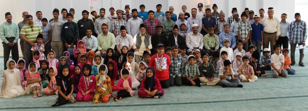 Waqfe Nau Newsletter USA Page 19 Combined MD, DC and VA Waqfe Nau Regional Ijtema June 2014 at Baitur Rhman Mosque Alhamdulillah it was a very successful Ijtema in which Waqfeen, Waqfaat and their