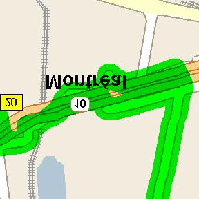 7 Turn RIGHT (West) onto Moulins Chemin des for 0.3 09:14 2.