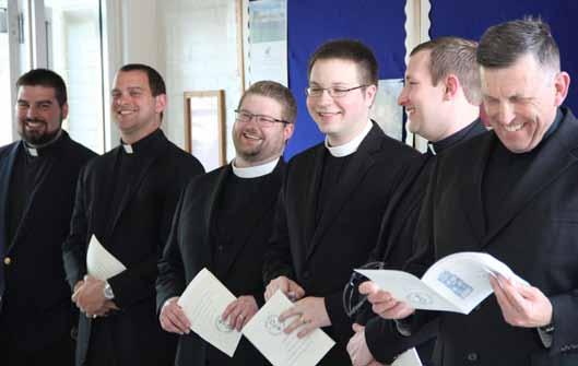 PracticeBy Lawrence R. Rast, Jr. Final-year seminarians prepare for Candidate Call Service, April 2017. the knowledge of which continues even in heaven.