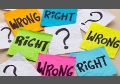 Making Moral decisions Deciding what is right and wrong is known as morality. Making decisions on how we should behave can be very complex. There are two common forms of morality.