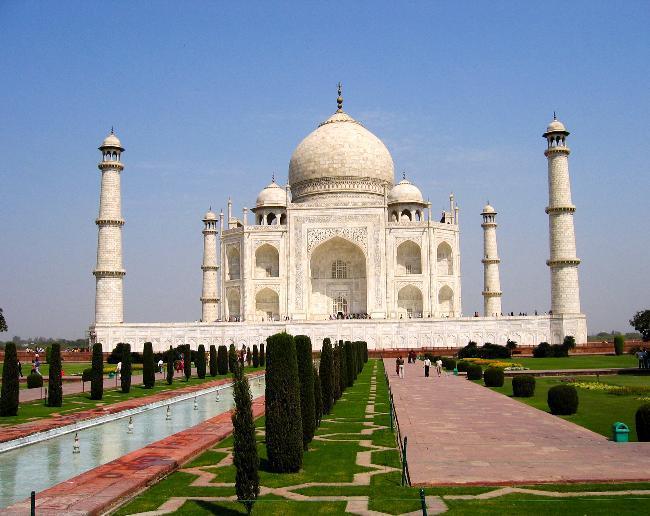 The Taj Mahal was built by Emperor Shah Jahan between 1632 and 1653 to honor the memory of his favorite wife.