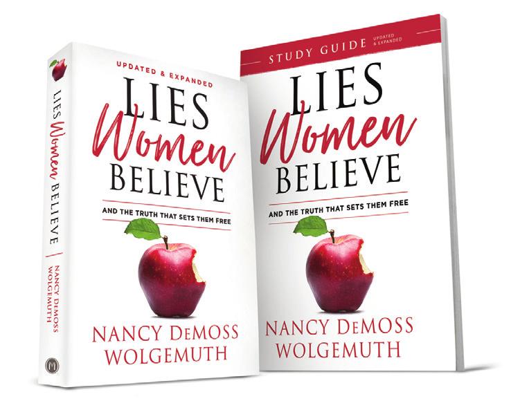 She is the Lies We Believe Series Editor of this book, and the one I wrote for your mom
