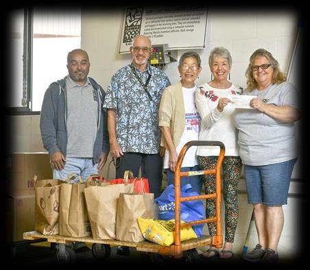 Donation to Hawaii Food Bank, Kauai Branch A donation of $5,000 was made to the Hawaii Food Bank, Kauai Branch.