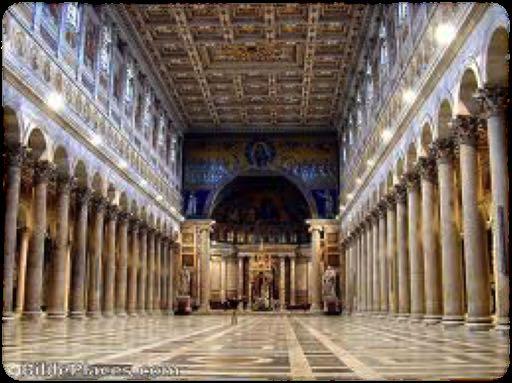 Because we only have a few hours to see these magnificent, historic basilicas, we will concentrate on the meaning of each of the buildings, and the life and work of each of the saints to whom these
