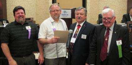 Rick Ordos Steven Weisdepp Ed Harrison Ron DeGroot Tom Pursley Photos from State Convention May 16 18, 2014 Council
