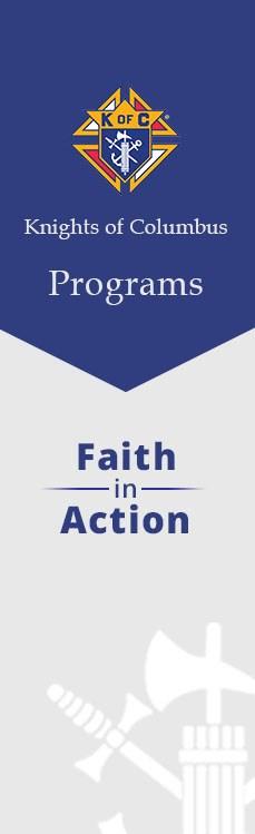 Faith in Action is intended to build on Pope Francis' call to a renewed personal encounter with Jesus Christ (in Evangelii Gaudium).