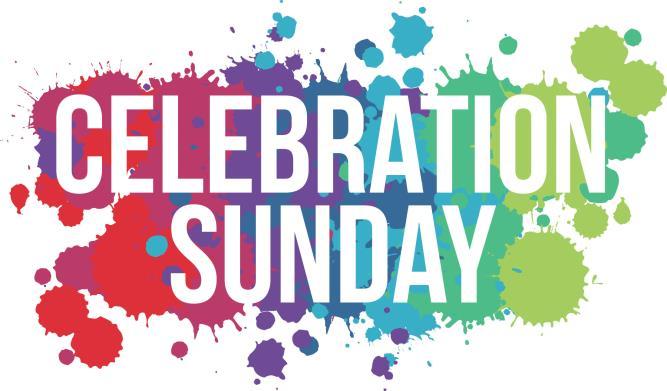 Sunday School Celebration Lunch Sunday, Sept 9 12:15pm in FLC for Children, Families, and Teachers Join us in the Family Life Center immediately following the morning worship service as we celebrate