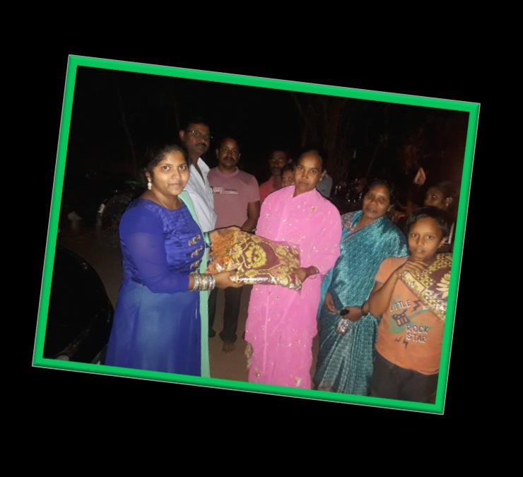 congregations in a fishing village we help support in the Krishna District