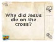Ephesians 2:8-9 Big Picture Question: Why did Jesus die on the cross? Jesus died on the cross to save us from our sins and came back to life to show we are forgiven.
