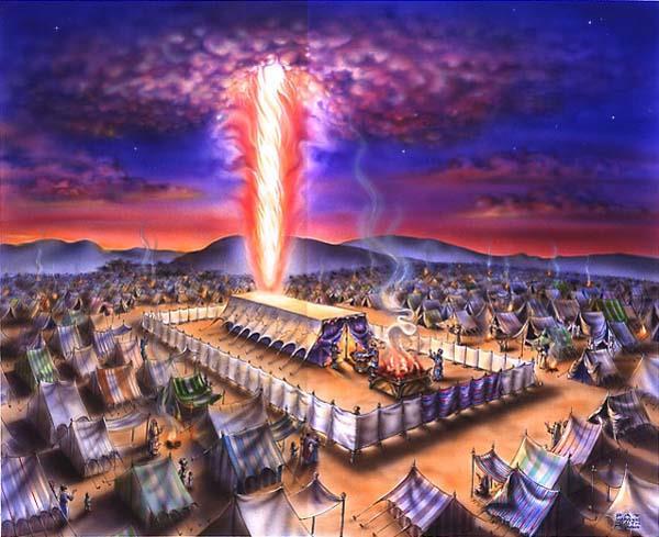 Tabernacle built out of Israel Exodus 35:22 KJV 22 And they came, both men and women, as many as were willing hearted, and brought bracelets, and earrings, and rings, and tablets, all jewels of gold: