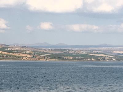 The Sea of Galilee from Capernaum Out