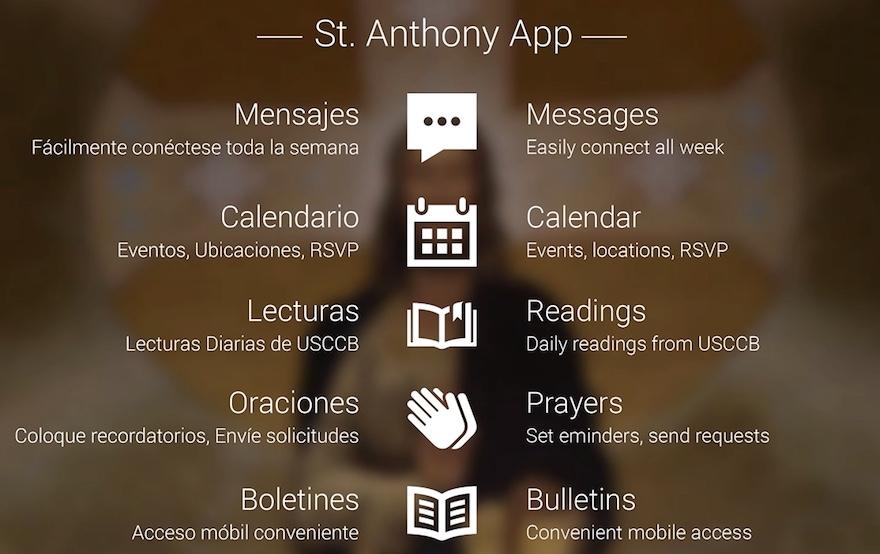 SIGN UP NOW TO START GETTING YOUR WEEKLY UPDATES! Text STANTHONY to 22828 S IGN U P F OR T HE A PP An app that will help you grow in the Lord Text the word App to 88202.