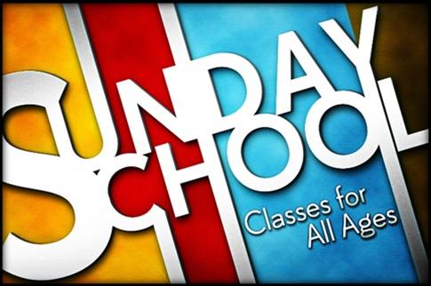 Sunday School Classes are now on break.