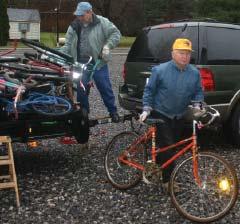 10 (above) Clifton and Sylvia Woodruff brought 40 bicycles to Little Birch Baptist Church in December. The Allegheny Association expressed appreciation to the Woodruff s for such a wonderful ministry.