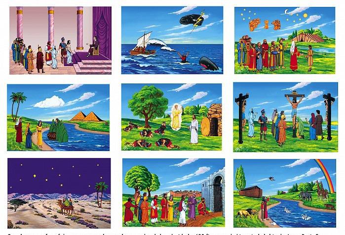 The sets that are used with the Little Ones Curriculum are: Code #3116X Genesis (Series 1) Creation, Adam, & Cain Code #75817 Life of Moses
