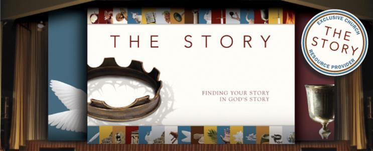 The Story. This is for adults, and children. The children will have a version of The Story they will be studying. The scriptures are from Genesis to Revelation.