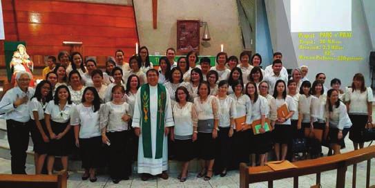 3 Renewal and Installation of IHMP LECOM by Loida Flores LAST October 15, 2017, 54 Senior and 34 junior members of the IHMP Lectors & Commentators were commissioned by our Parish Priest, Rev Fr.