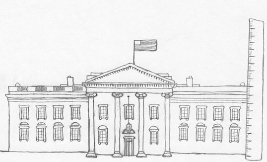 In that vision I saw the White House and then a tall measuring rod came forth and was placed alongside the White House, and this rod was also taller than the White House.