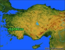 INTRODUCTION The city of Ephesus, originally a Greek colony, was by the time of the New testament, the capital of the Roman province of Asia and a busy commercial port.