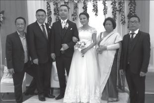 Ms Istrella Sangma and Mr Benson were united together in a Holy Matrimony on January 5, 2017.