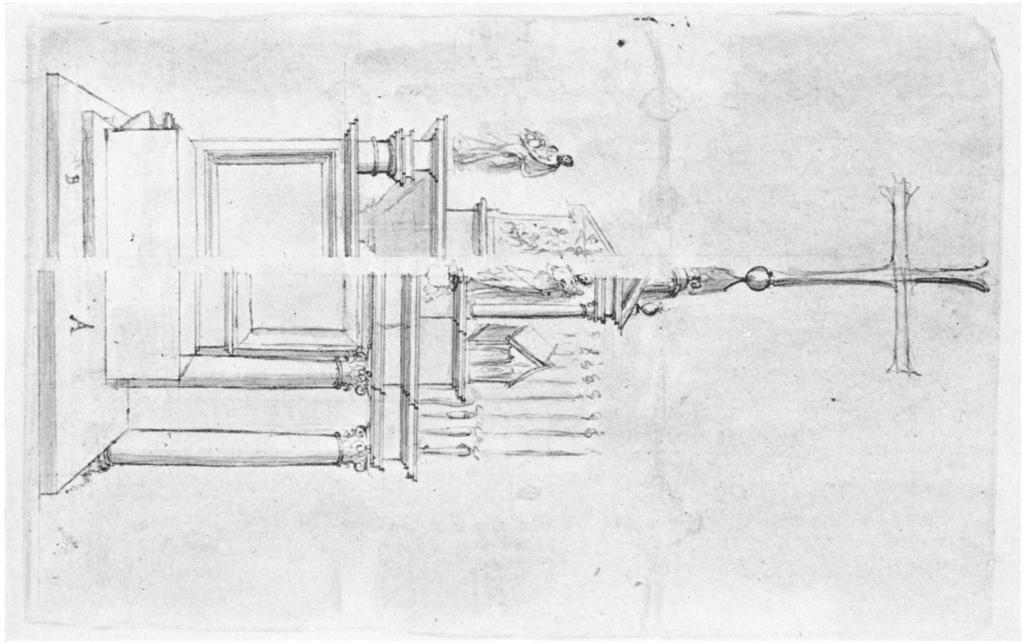 Reverse of the drawing shown opposite.