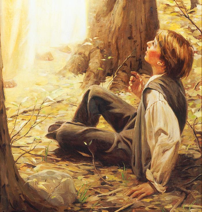 As Joseph Smith searched the scriptures, he decided to do as James directs, that is, ask of God.