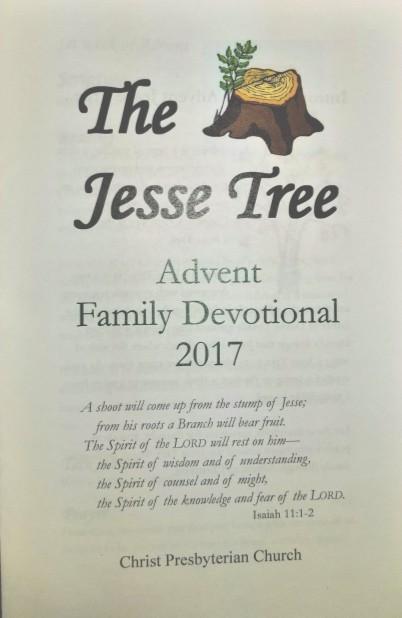 Intergenerational Advent Project The Jesse