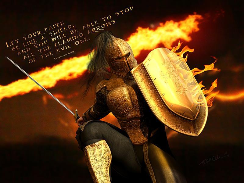 The Armor of God Ephesians 6:11-13 (NIV) 11 Put on the full armor of God, so that you can take your stand against the devil s schemes.