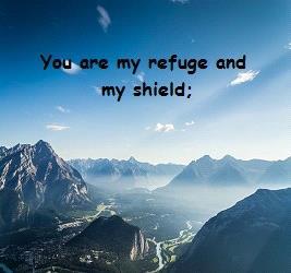 Chapter 4 God is our refuge and shield. Psalm 119:114-115 You are my refuge and my shield; your word is my only source of hope.