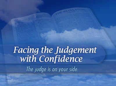 He is not confused at all when He judges us. (Video: 4 sec) The Bible teaches that each one of us has a case pending before God.