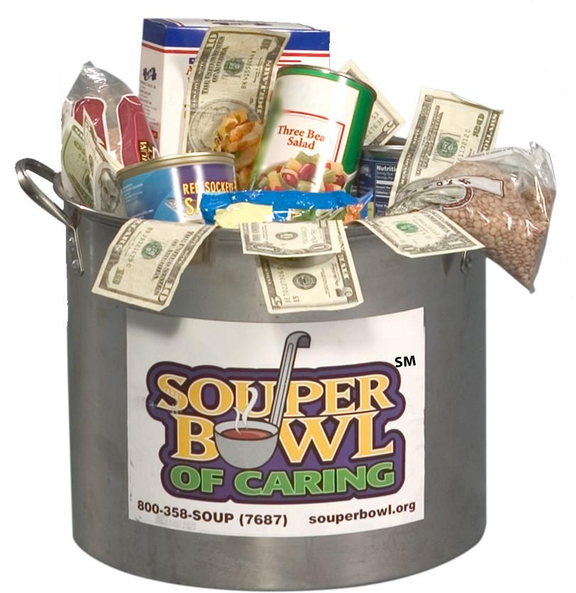 Our monetary donations will be collected in soup pots at the end of the worship service.
