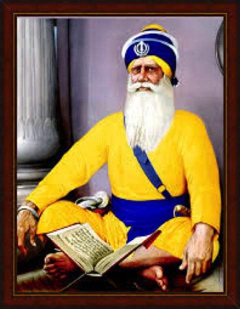 Baba Deep Singh (1682-1757) ` apr) Early Life Baba Deep Singh was born in 1682 to his father Bhagta, and his mother Jioni. He lived in the village of Pahuwind in Amritsar district.