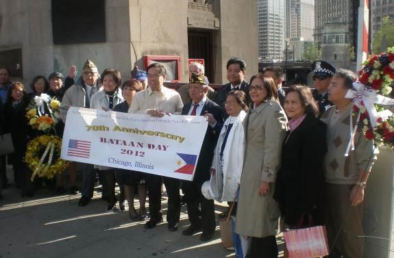 Attorney General Lisa Madigan also presented individual letters of recognition to 146 Filipino veterans and 9 American veterans, including the Maywood Bataan Day Organization.