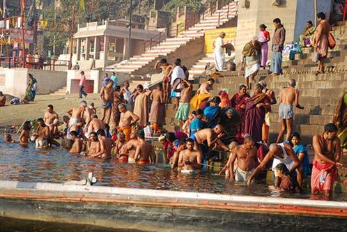 Thursday 17 October ~ Rishikesh: Yoga Ashrams. Visit the Swarg Ashram spiritual district including: the Rajaji National Park (Beatles Ashram) and Sivananda Ashram.