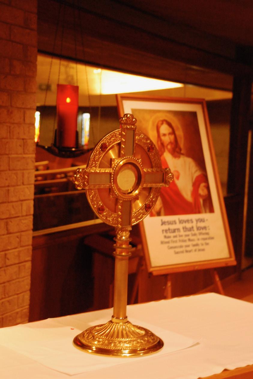 page 6 Offering Our Love and Adoration to Jesus Eucharistic Adoration is the adoration of Jesus Christ present in the Holy Eucharist.