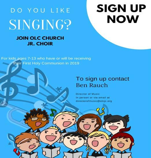 For more information, please email the Director of Music, Ben Rauch, at directorofmusic@olcjc.org.