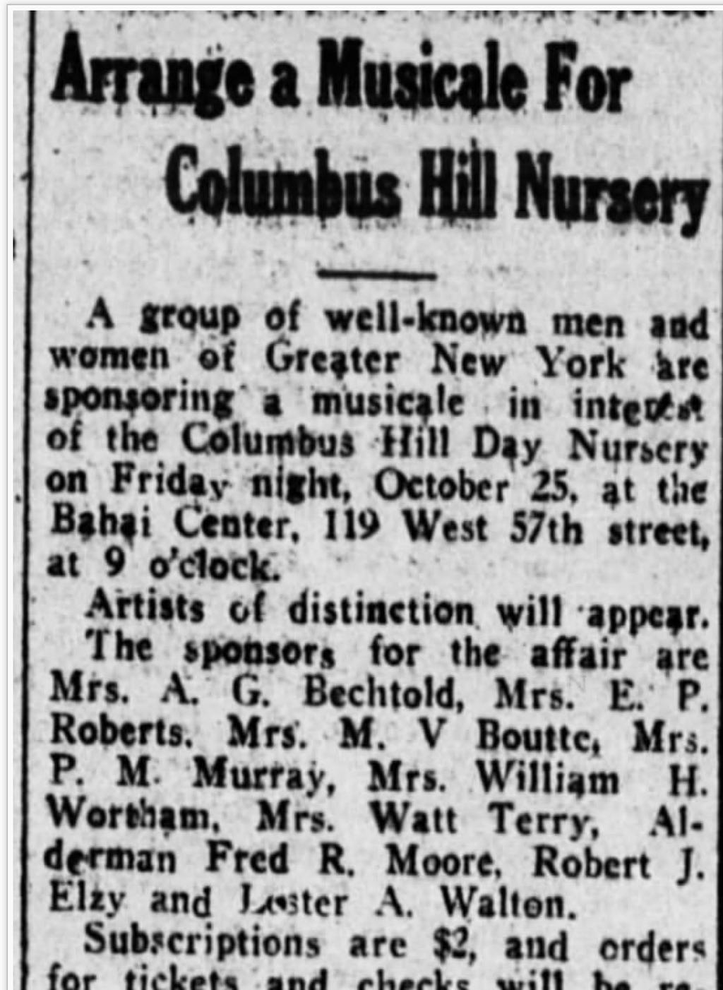 Ludmila, Mrs. George, Van Sombeek, in the process of getting married and moving to NC, was reported as a new member of the re-designated national inter-racial committee in September.