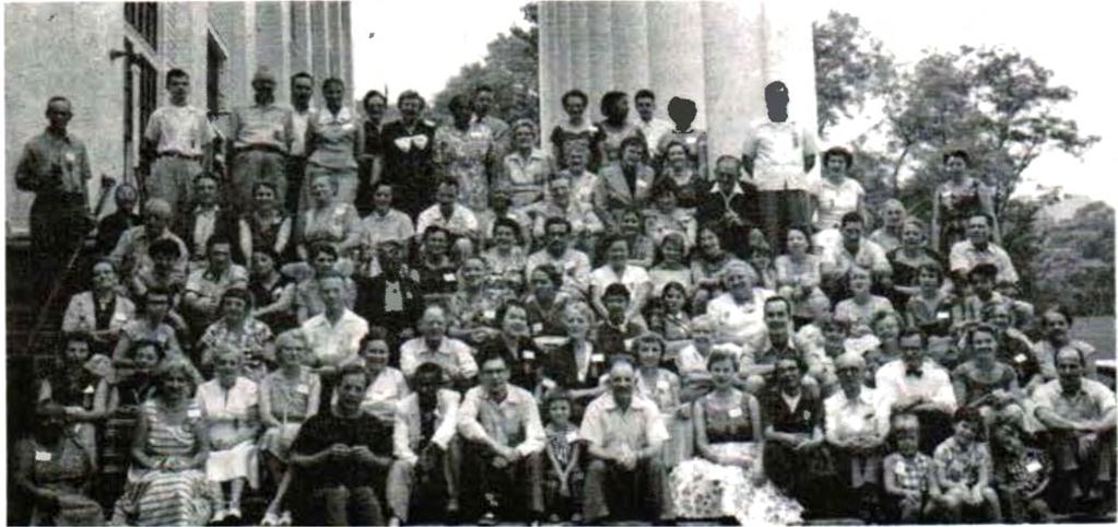 1955 Blue Ridge is called a Summer School Where 75 had attended the 1954 meeting*, 100 attended the 1955 meeting.