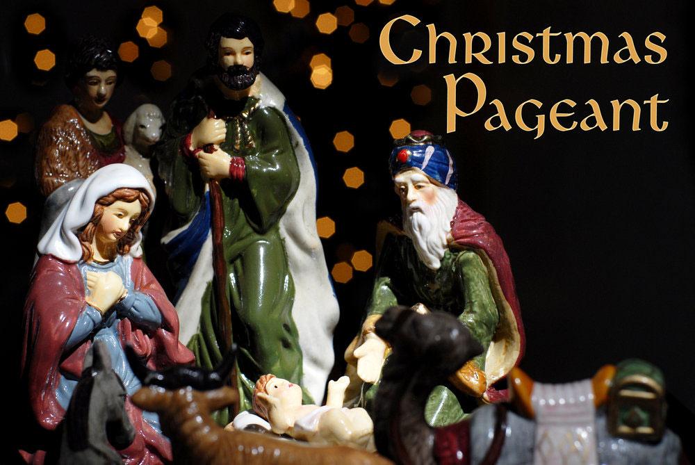 at 5:00 p.m. on Sunday evenings. CHRISTMAS PAGEANT REHEARSAL December 16, after 9:30 a.m. Mass The annual Christmas Pageant will take place at the December 24 Christmas Eve Liturgy.