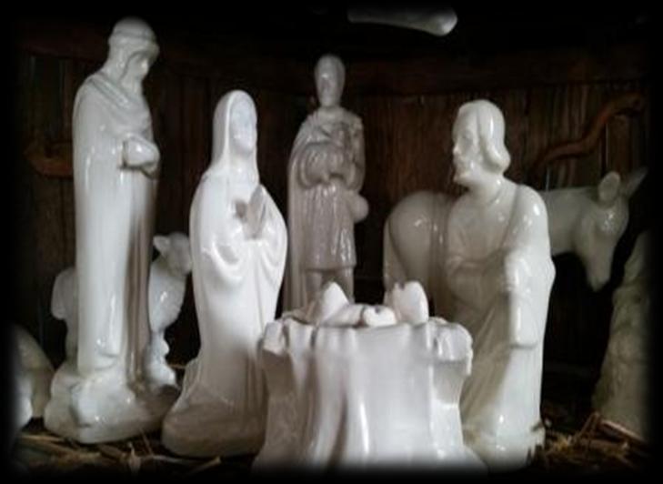Advent Nativity Display Parishioners are invited to bring a Nativity scene to display in the Narthex on Sunday, December 16th. Manger scenes depicting the birth of Christ are varied and beautiful.