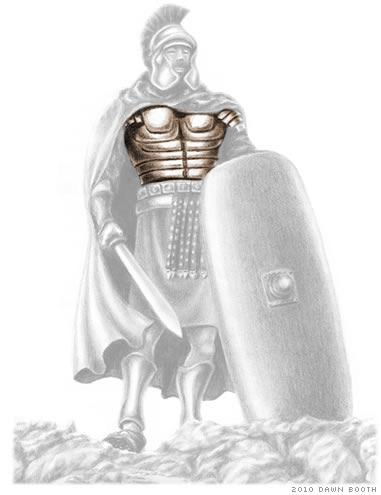 The breastplate is there in case your shield of faith misses a fiery dart!